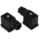 Brad from Molex DIN 43650 B Solenoid Valve Connector Male, 2+E, Bulkhead Mount, 250V AC/300V DC, 16A, IP65, PG9 1210230122