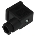 Brad from Molex DIN 43650 B Solenoid Valve Connector Male, 2+E, Bulkhead Mount, 250V AC/300V DC, 16A, IP65, PG9 1210230122