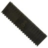 Molex Female Crimp Connector Housing, 20 Contacts, 2.54 mm Pitch, 1 Row, Straight, Polyester Alloy 50579420