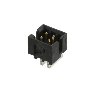 Molex Milli-Grid Series Right Angle Through Hole PCB Header, 4 Contacts, 2 mm Pitch, 2 Row, Shrouded 878330431