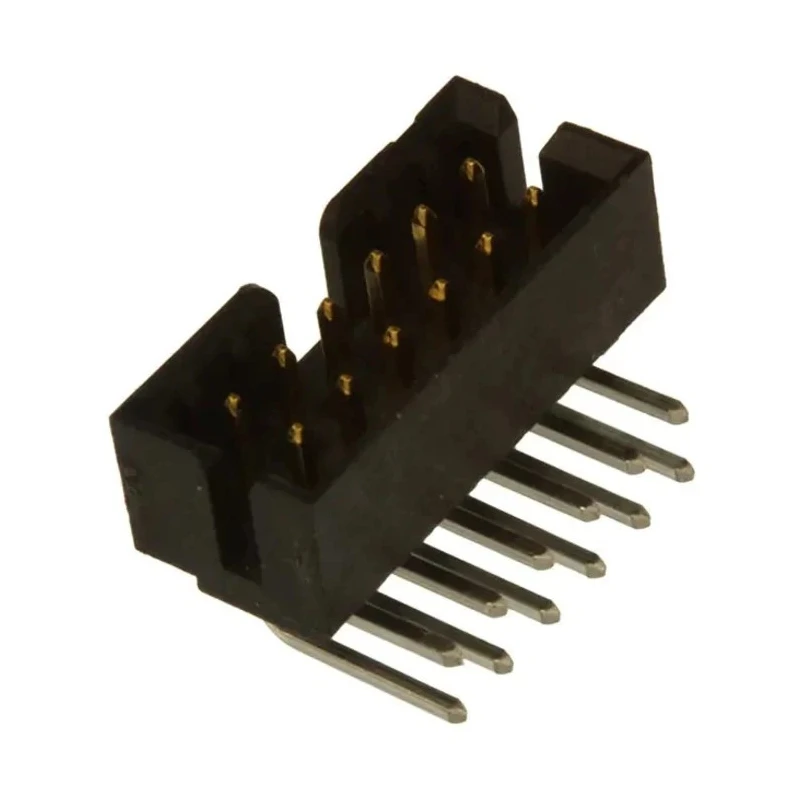 Molex Milli-Grid Series Right Angle Through Hole PCB Header, 12 Contacts, 2 mm Pitch, 2 Rows, Shrouded 878331220