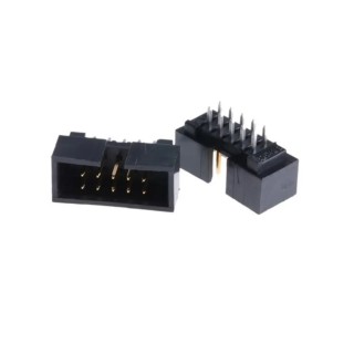 Molex C-Grid Series Vertical Through Hole PCB Header, 4 Contacts, 2.54 mm Pitch, 2 Row, Shrouded 878340419