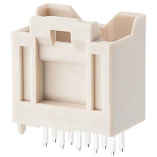 Molex iGrid Series Vertical Through Hole PCB Header, 10 Contacts, 2 mm Pitch, 2 Row, Shrouded 5016451020