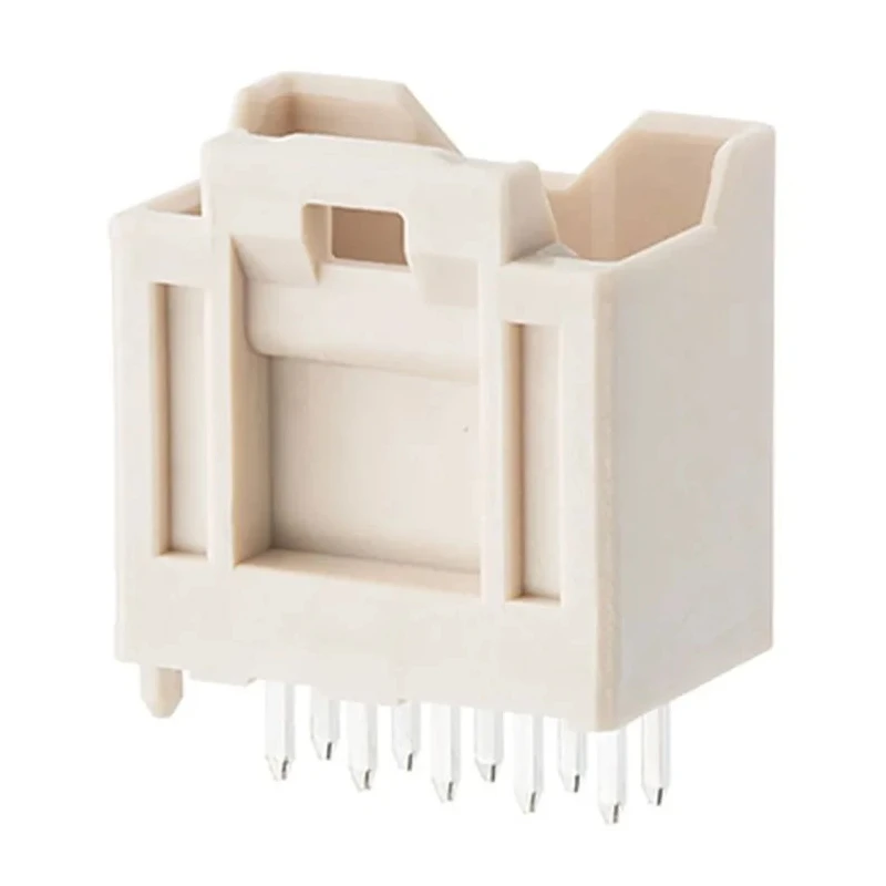 Molex iGrid Series Vertical Through Hole PCB Header, 10 Contacts, 2 mm Pitch, 2 Row, Shrouded 5016451020