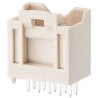 Molex iGrid Series Vertical Through Hole PCB Header, 10 Contacts, 2 mm Pitch, 2 Row, Shrouded 5016451020
