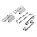 Steinbach & Vollman Stainless Steel Concealed Hinge with Fixed Pin 60mm x 33mm x 2.5mm 825-837