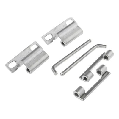 Steinbach & Vollman Stainless Steel Concealed Hinge with Fixed Pin 60mm x 33mm x 2.5mm 825-837