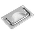Pinet Die Cast Aluminium Carrying Handle, Spring Loaded, 96mm Width, 17.5mm Height, Load Capacity 100kg 826-206