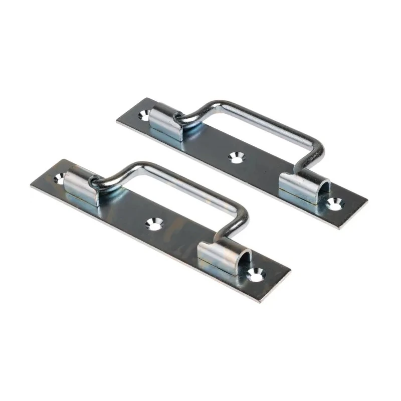 Pinet Steel Arch Handle, 25 mm Height, 2 mm Width, 25 mm Length, Zinc Plated, Drop Handle 826-127