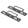 Pinet Steel Arch Handle, 25 mm Height, 2 mm Width, 25 mm Length, Zinc Plated, Drop Handle 826-127