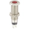 Sloan Red Panel Mount LED Indicator 3444 Series, IP68, 8.2 mm Mount, 1.7V DC, Vandal Resistant, Flat Fresnel 3444S1R1R5100
