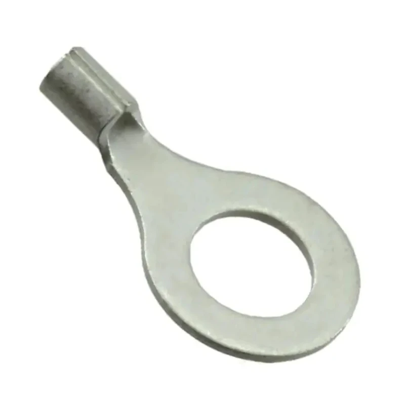 Molex Uninsulated Crimp Ring Terminal M12 Stud, 10–12 AWG, Grey, Copper Tin, 190690192