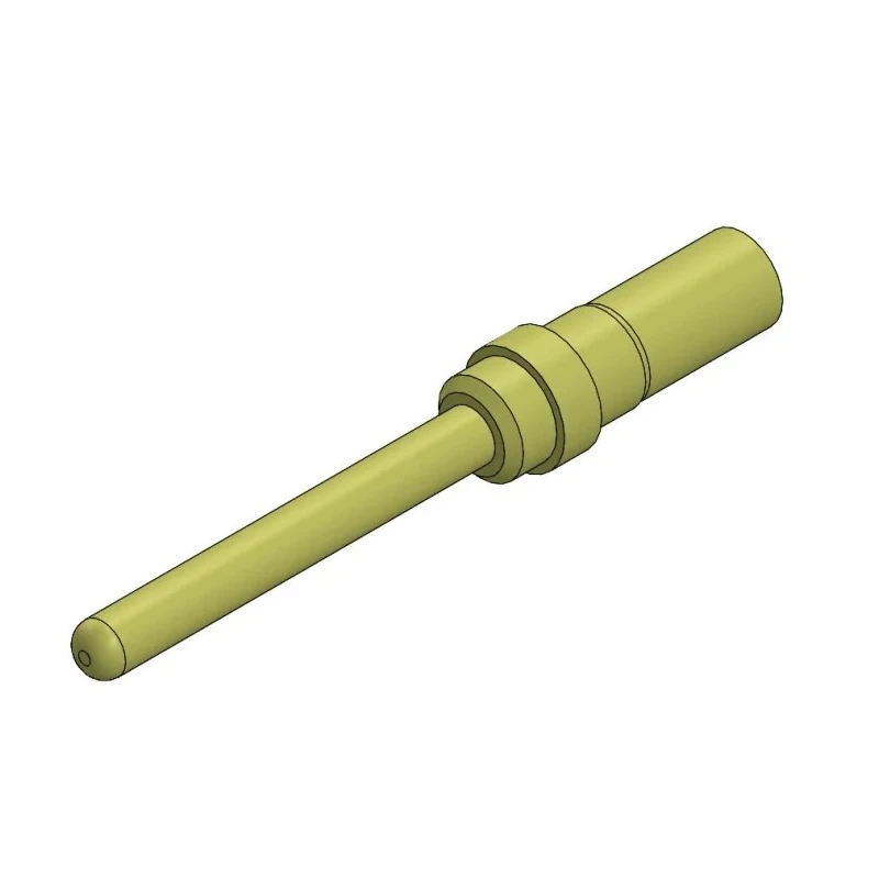 FCT from Molex 173112 Series 1 mm Male Crimp D-Sub Connector Contact, Brass, Gold over Nickel FK20P-13V-6097 / 1731120720