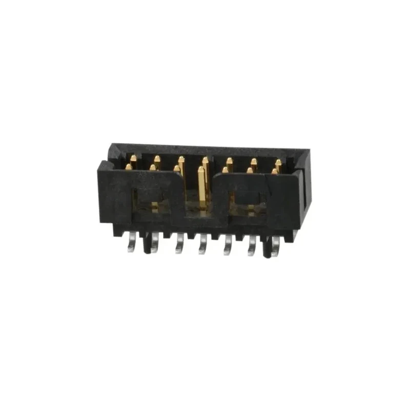 Molex Milli-Grid Series Vertical Surface PCB Header, 14 Contacts, 2 mm Pitch, 2 Row, Shrouded, Gold Plated, 878325623
