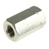 RS PRO 30 mm Plain Stainless Steel Coupling Nut, M10, DIN 6334, Right Hand, 825-281