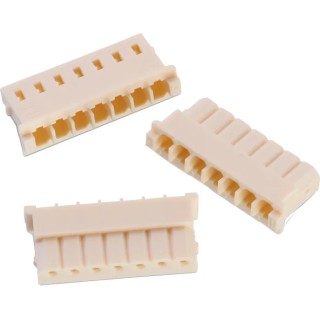 Wurth Elektronik WR-WTB Female Connector Housing 3 Way, 1 Row, 2.5 mm Pitch, Cable Mount, Straight, Nylon 646003113322