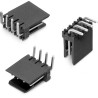 Wurth Elektronik WR-WTB Series Right Angle Through Hole PCB Header, 2 Contacts, 2.54 mm Pitch, 1 Row, Shrouded 66100211722