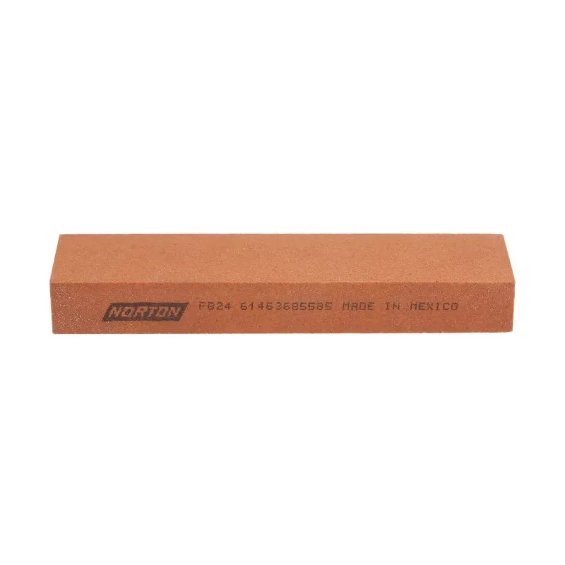 Norton Fine Rectangular Sharpening Stone 102 mm x 25 mm x 13 mm Aluminium Oxide 61463685585