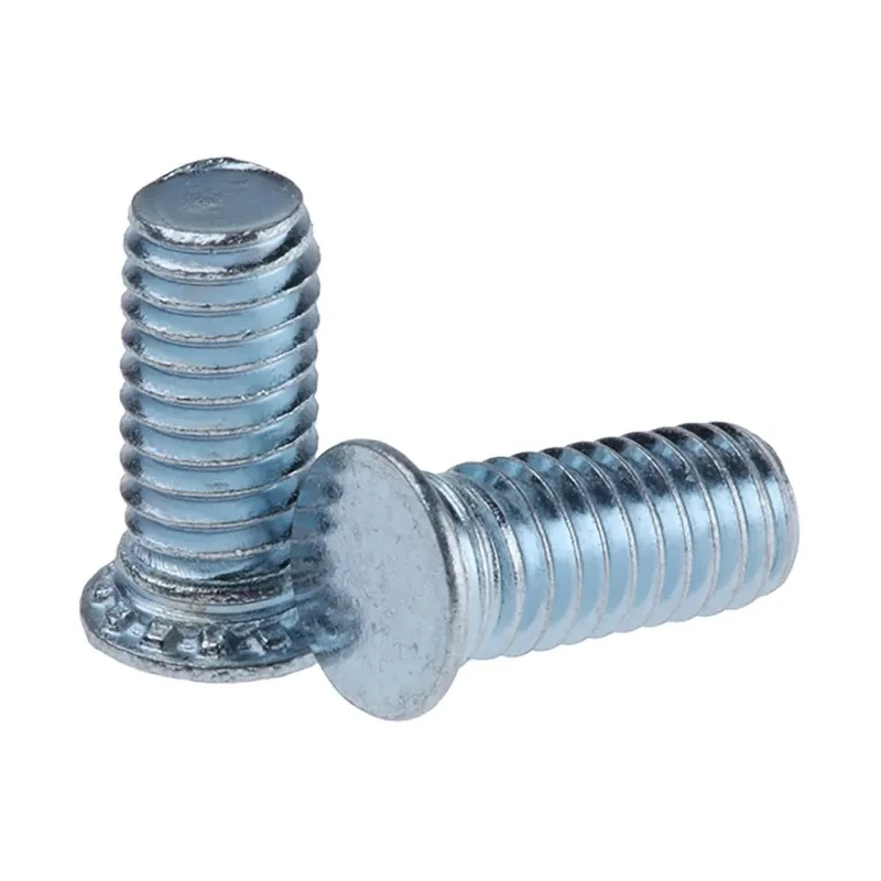 RS PRO Steel Passivated Zinc Plated Self-Clinching Stud, M6 Thread, 14mm Length, 8.2mm Head Diameter, 827-423