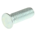 RS PRO Steel Passivated Zinc Plated Self-Clinching Stud M4 x 12mm, 5.9mm Head Diameter, 827-388