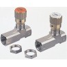 Parker In-Line Mount Hydraulic Flow Control Valve, G Thread, 210 bar, 8 L/min, Nickel Plated Brass Body, 2002-VALVE