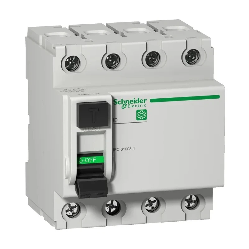 Schneider Electric Multi 9 Series Residual Current Circuit Breaker, 40A, 4-Pole, 30 mA, Type AC, 400A, 240V AC M9R11440
