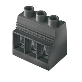 Weidmüller LXXX Series PCB Terminal Block, 5 Contacts, 15 mm Pitch, 150A, 1000V, Right Angle, Polyamide, Solder 1386250000