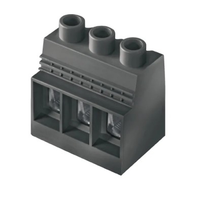 Weidmüller LXXX Series PCB Terminal Block, 5 Contacts, 15 mm Pitch, 150A, 1000V, Right Angle, Polyamide, Solder 1386250000