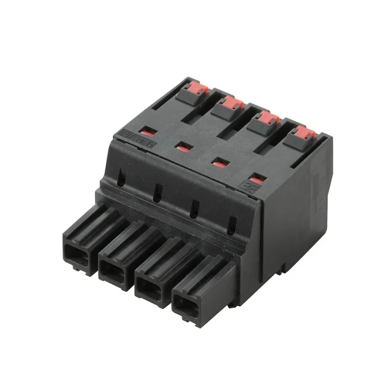 Weidmüller BUF 10.16IT/03/180 AG BK BX PCB Connector, 3-Contact, 10.16 mm Pitch, 1 Row, 34A, 600V, Polyamide 2493400000