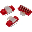 Wurth Elektronik WR-MM Series PCB Header, 16 Contacts, 2 Row, 2.54mm Pitch, Surface Mount, Shrouded 690367281676
