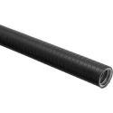 RS PRO Flexible Conduit 25 mm, Polyvinyl Chloride Coating, Galvanised Steel, Black, 50m Reel 214-9567