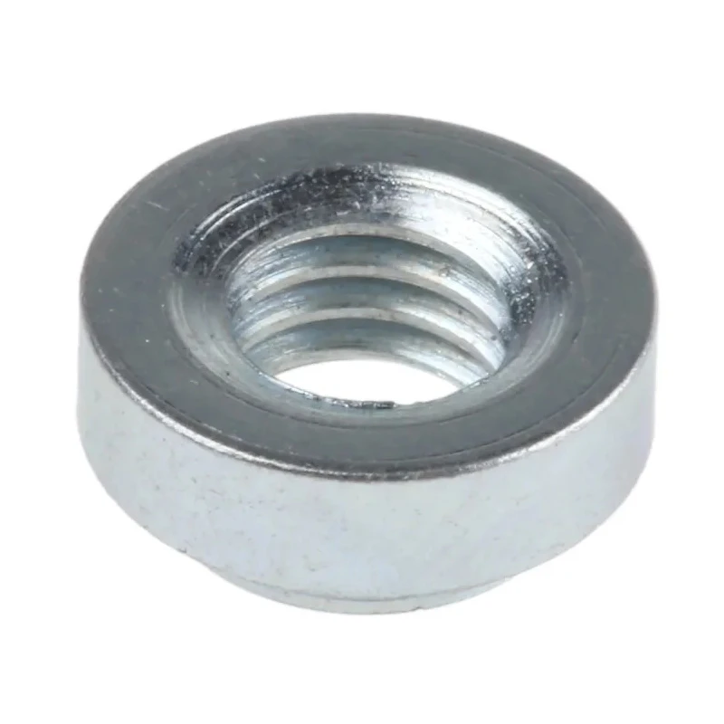 RS PRO Passivated Zinc Plated Steel Clinch Nut, M5 x 2, 6.35mm Fixing Hole, 8.7mm OD, 827-669