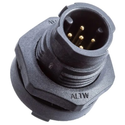 Amphenol Industrial LTW X-Lok Series Circular Connector 3 Ports, Female-Male, 14.29 mm, AD-03PMMP-QC8001