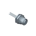 Amphenol Industrial Female M12 Sensor Actuator Cable, 17 Way, 200 mm, Unterminated Free End, IP68 M12A-17PFFC-SF8C20