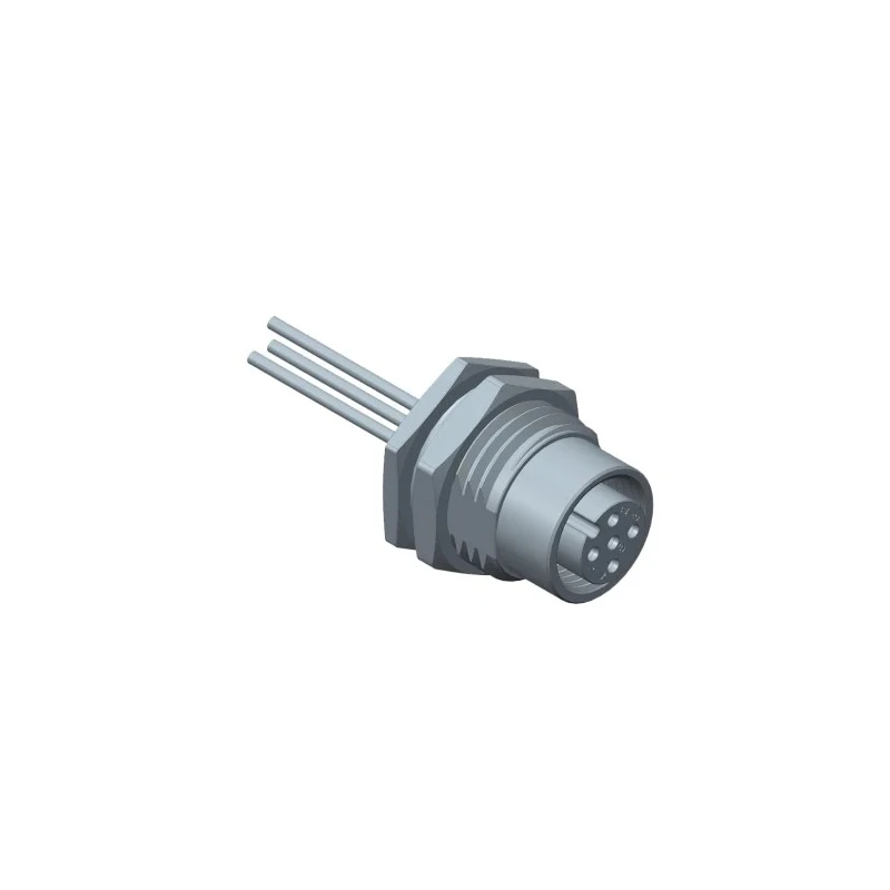 Amphenol Industrial Female M12 Sensor Actuator Cable, 17 Way, 200 mm, Unterminated Free End, IP68 M12A-17PFFC-SF8C20