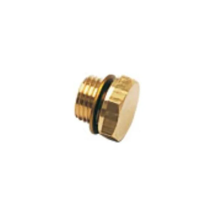 Legris 220 Series Brass Plug Fitting, G Thread, 3/8 in, 17mm OD, Max 60 bar, 0220 17 00