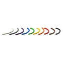 RS PRO EC Slide-On Cable Marker Black Pre-Printed 6, 5.1mm Max Cable 2.5mm Min Cable, Polyvinyl Chloride 215-3041
