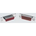 FCT from Molex 25 Way Straight Panel Mount D-Sub Connector Female, Brass Housing, 5A, 250V F25S-K700 / 1731100015