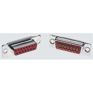 FCT from Molex 25 Way Straight Panel Mount D-Sub Connector Female, Brass Housing, 5A, 250V F25S-K700 / 1731100015