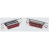 FCT from Molex 25 Way Straight Panel Mount D-Sub Connector Female, Brass Housing, 5A, 250V F25S-K700 / 1731100015