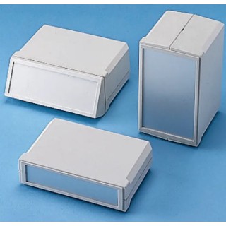 OKW Motec M White ABS Instrument Case, 205 x 140 x 50 mm, IP40 B3020117+ 2 x B3120100
