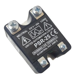 United Automation Phase Angle Power Control Module 25A, Chassis Mount, PSR-25