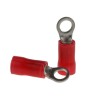 RS PRO Plasti-Grip Insulated Crimp Ring Terminal M3.5 Stud Size 22 - 16 AWG Red 34142