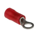 RS PRO Plasti-Grip Insulated Crimp Ring Terminal M3.5 Stud Size 22–16 AWG Red 34142