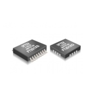 FTDI Chip Universal Asynchronous Receiver & Transmitter, 3.4 Mbps, 16-Pin QFN, Surface Mount, FT201XQ-T