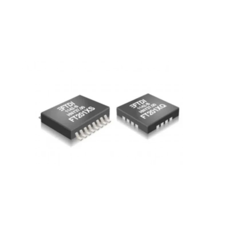 FTDI Chip Universal Asynchronous Receiver & Transmitter, 3.4 Mbps, 16-Pin QFN, Surface Mount, FT201XQ-T