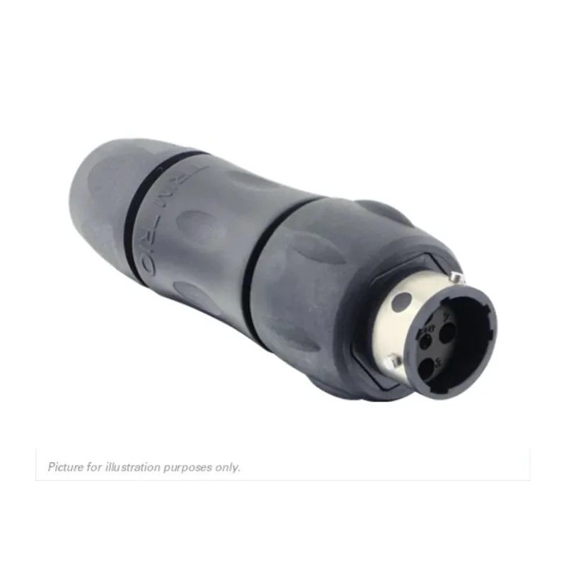 Souriau Sunbank by Eaton Circular Connector 4 Contacts, In-Line, Socket, Male, IP68/IP69K, 16A 150V, Straight, UTGX1JC124P