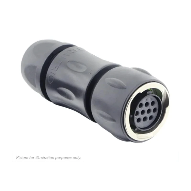 Souriau Sunbank by Eaton Circular Connector 10 Contacts, Cable Mount, Plug, Female, IP68/IP69K, Bayonet, Gold UTGX6JC1210S