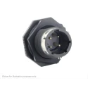 Souriau Sunbank by Eaton Circular Connector 4 Contacts, Panel Mount, Plug, Male, IP68, IP69K, 16A, 150V UTGX712E4P