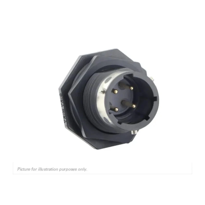 Souriau Sunbank by Eaton Circular Connector 4 Contacts, Panel Mount, Plug, Male, IP68, IP69K, 16A, 150V UTGX712E4P